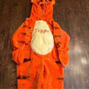 VTG Disney Store Tigger Winnie‎ Pooh Kids Costume XXS Dress Up Halloween